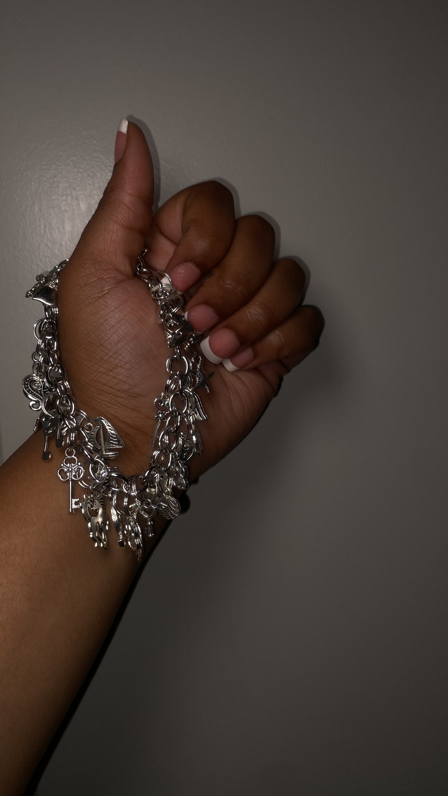 Freestyle Silver Chain Bracelet
