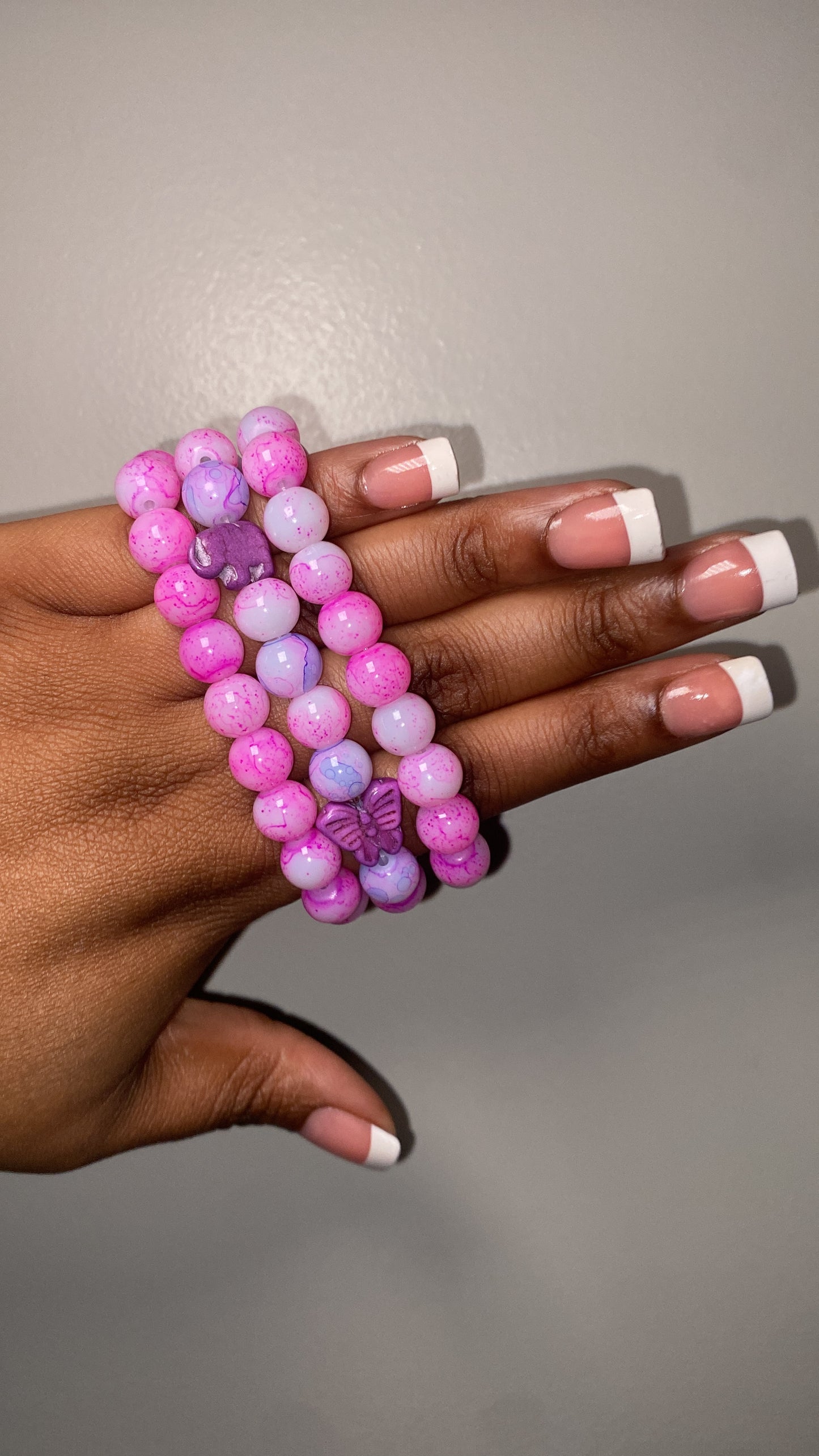 Pink Flutter Butterfly Set