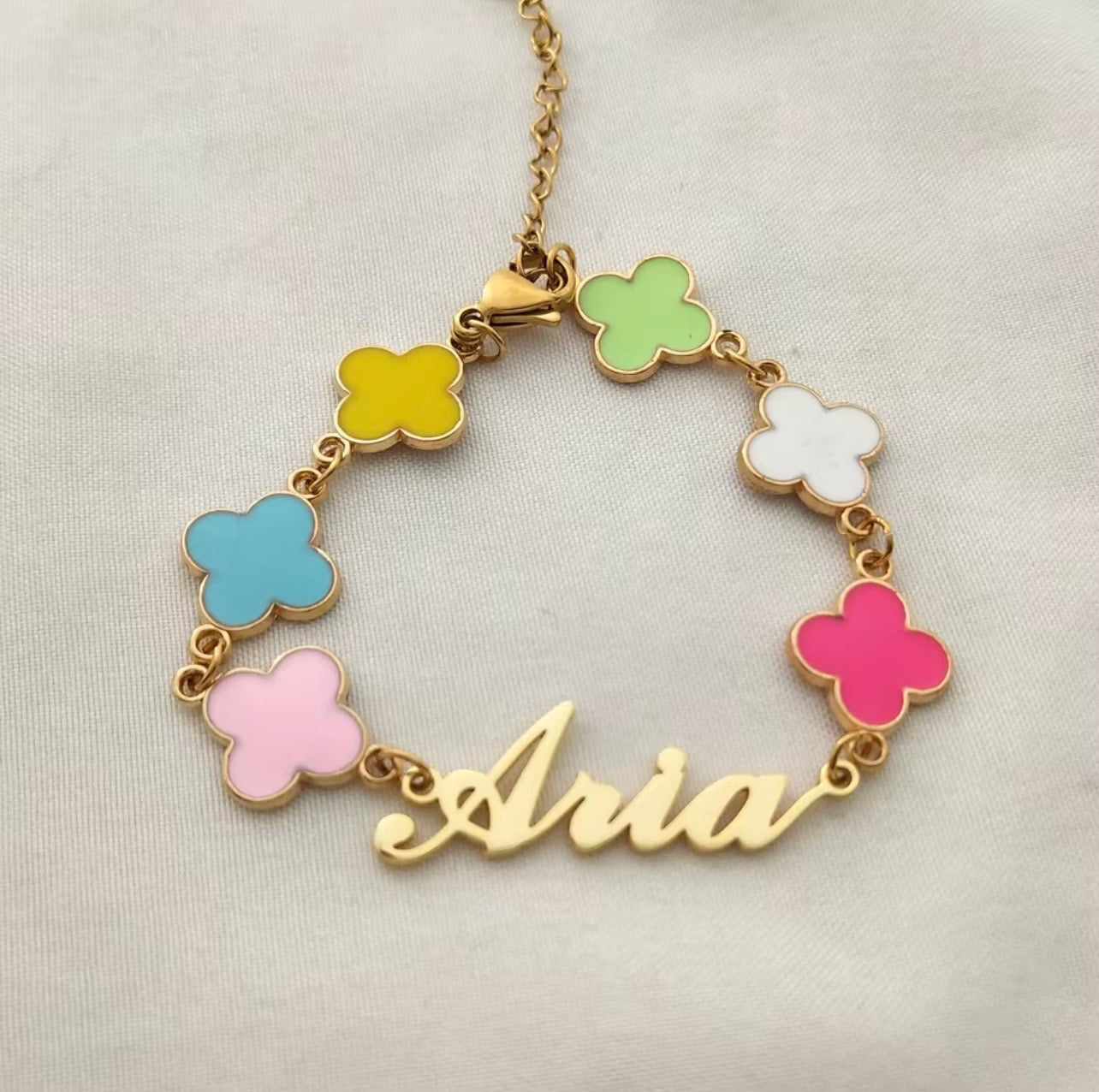 Custom Flower Bracelet