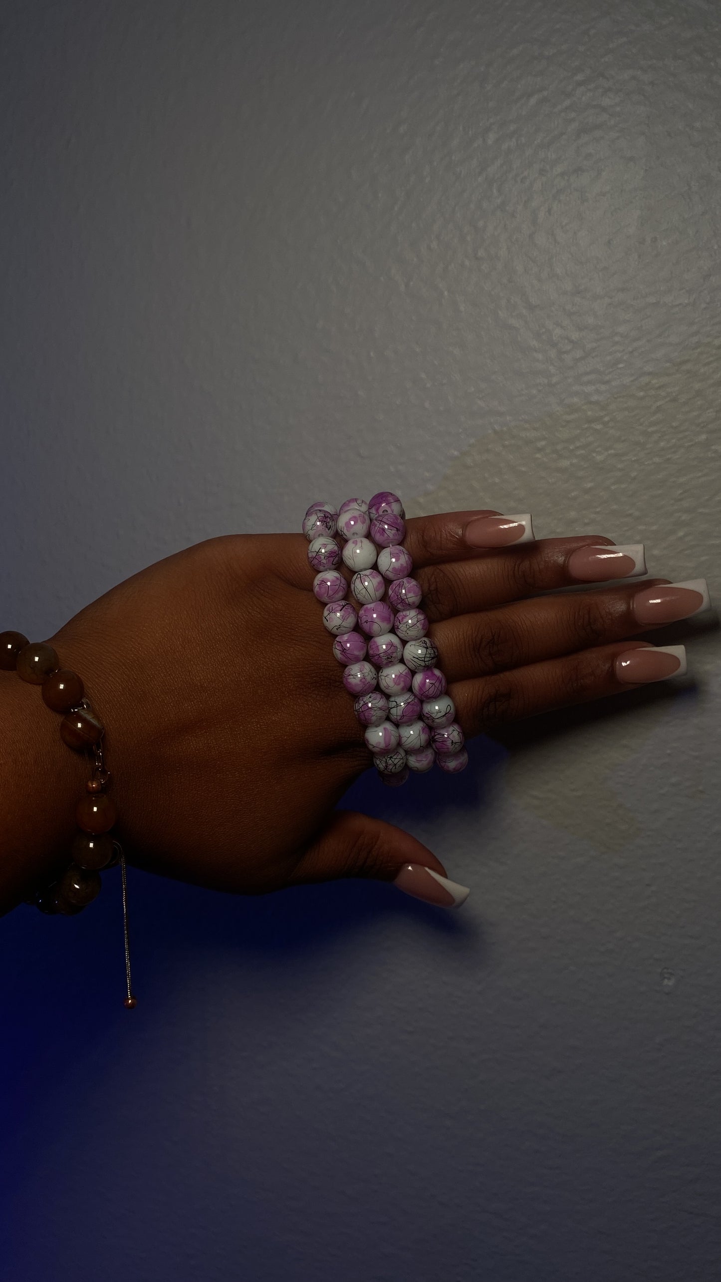 Iris Beaded Bracelet