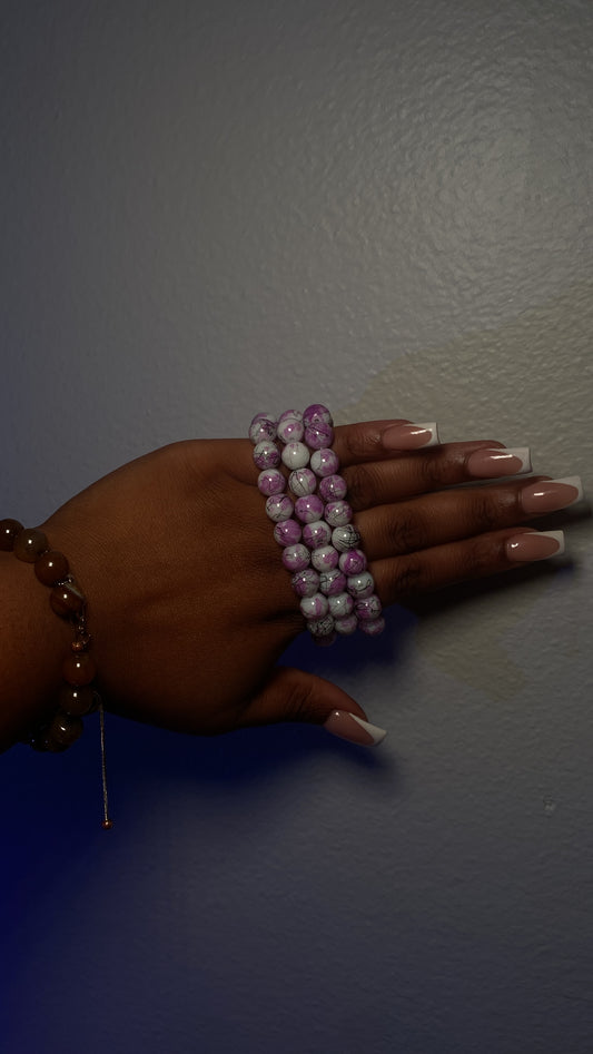 Iris Beaded Bracelet