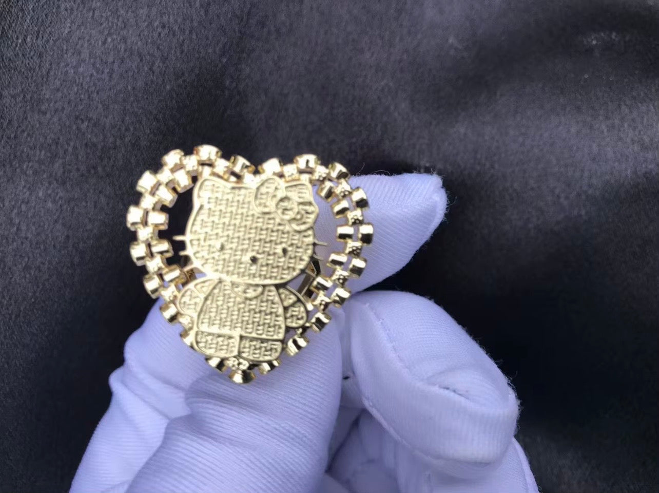 Boss Babe Heart Doll Ring