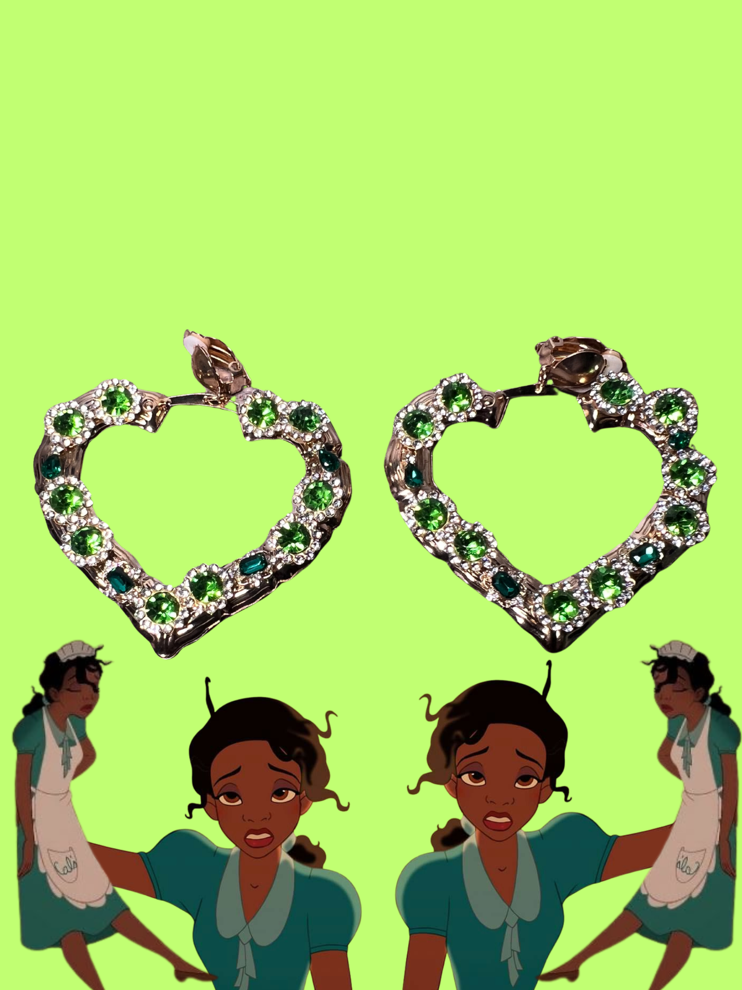 Bayou Love Clip On Hoops