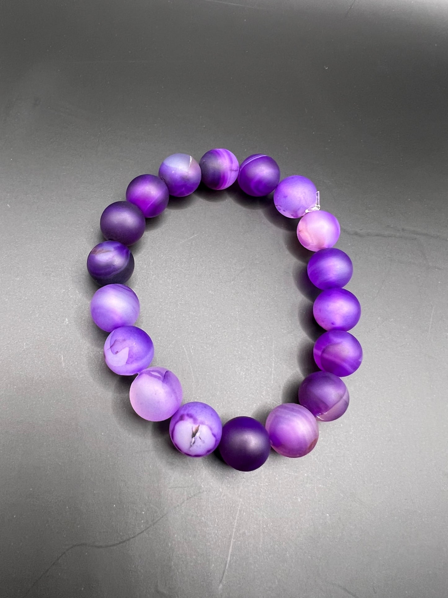 Purple Haze Beaded Bracelet