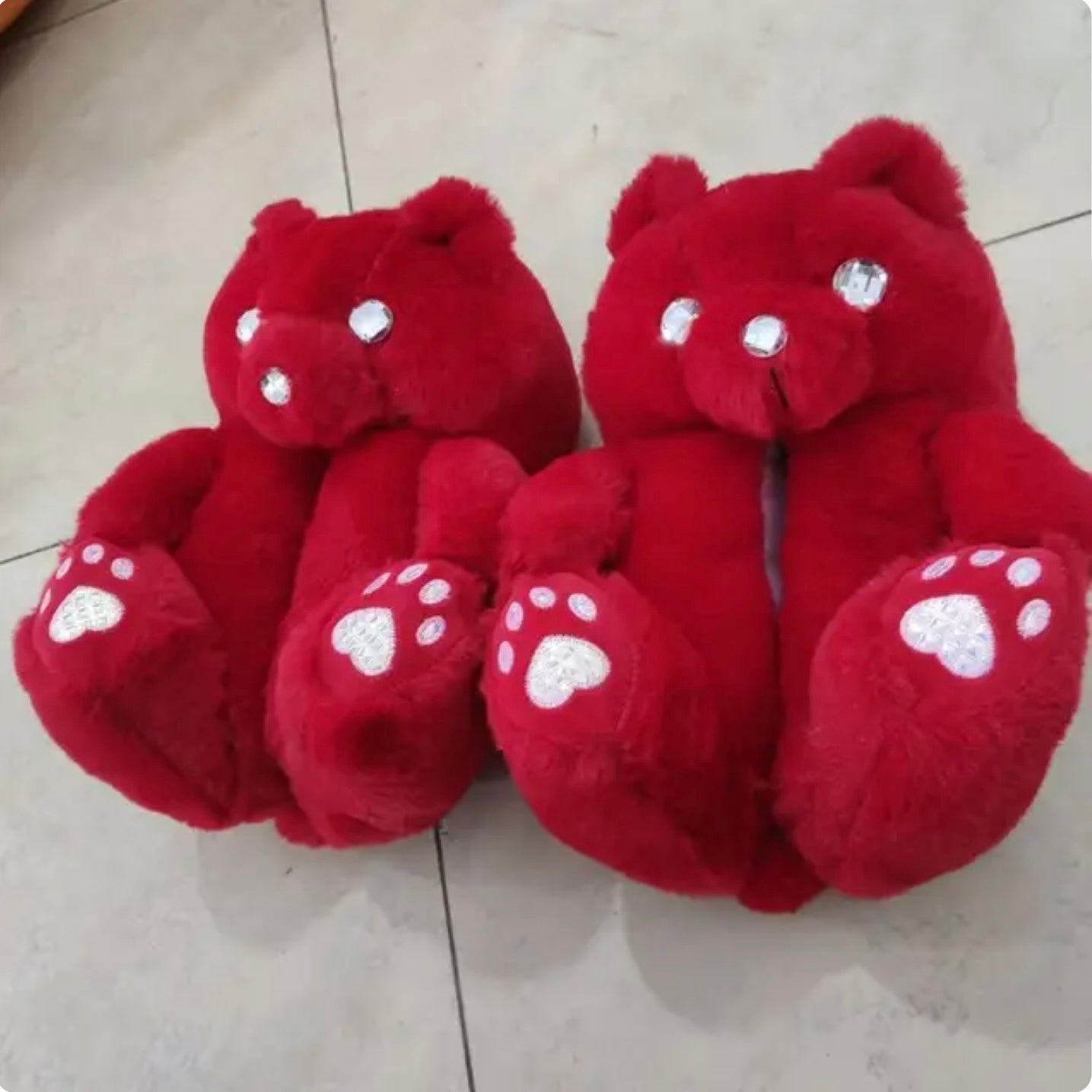 Teddy Bear Slippers