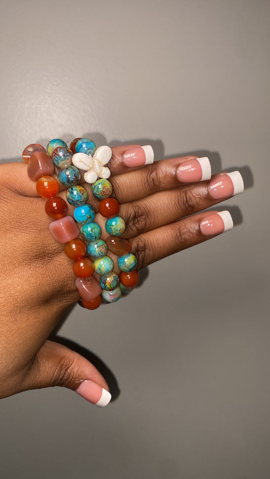 Desert Bloom Butterfly Stack