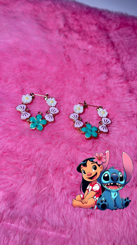 Island Girl Mini Hoops