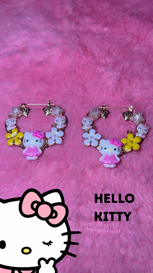 Summer Kitty Hoops