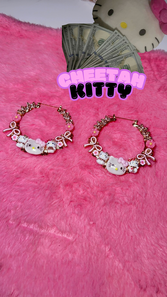 Cheetah Cat Hoops