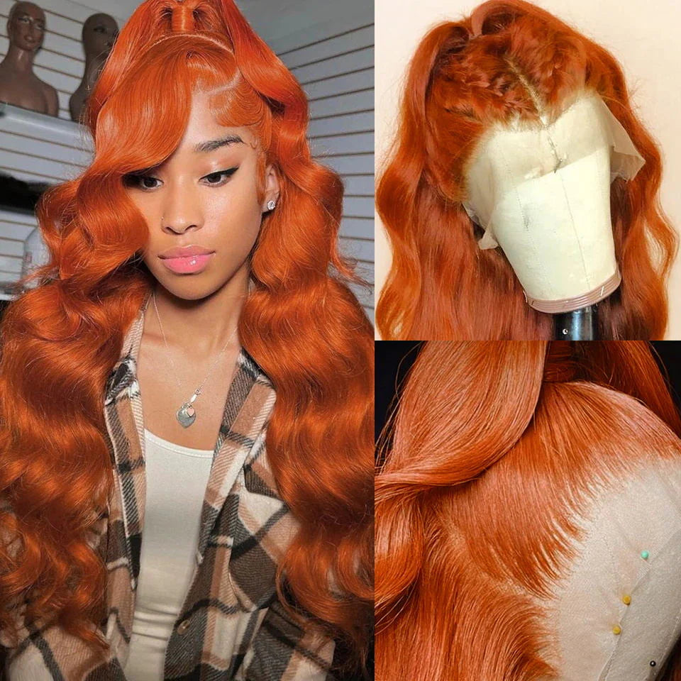 Ginger 13x6 HD Lace Wig Preplucked