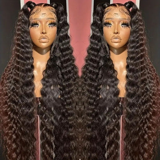 13x6 Loose Deep Wave Transparent HD Lace