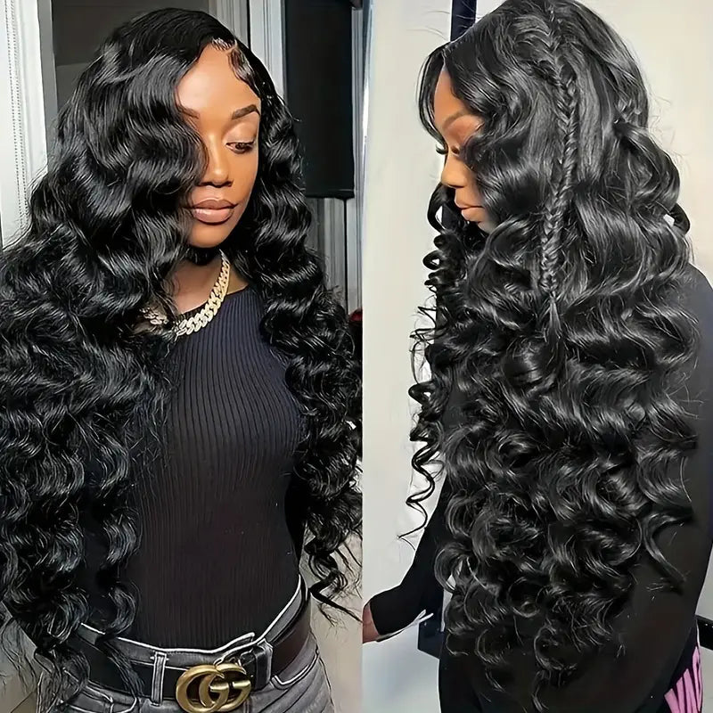 13x6 Loose Deep Wave Transparent HD Lace