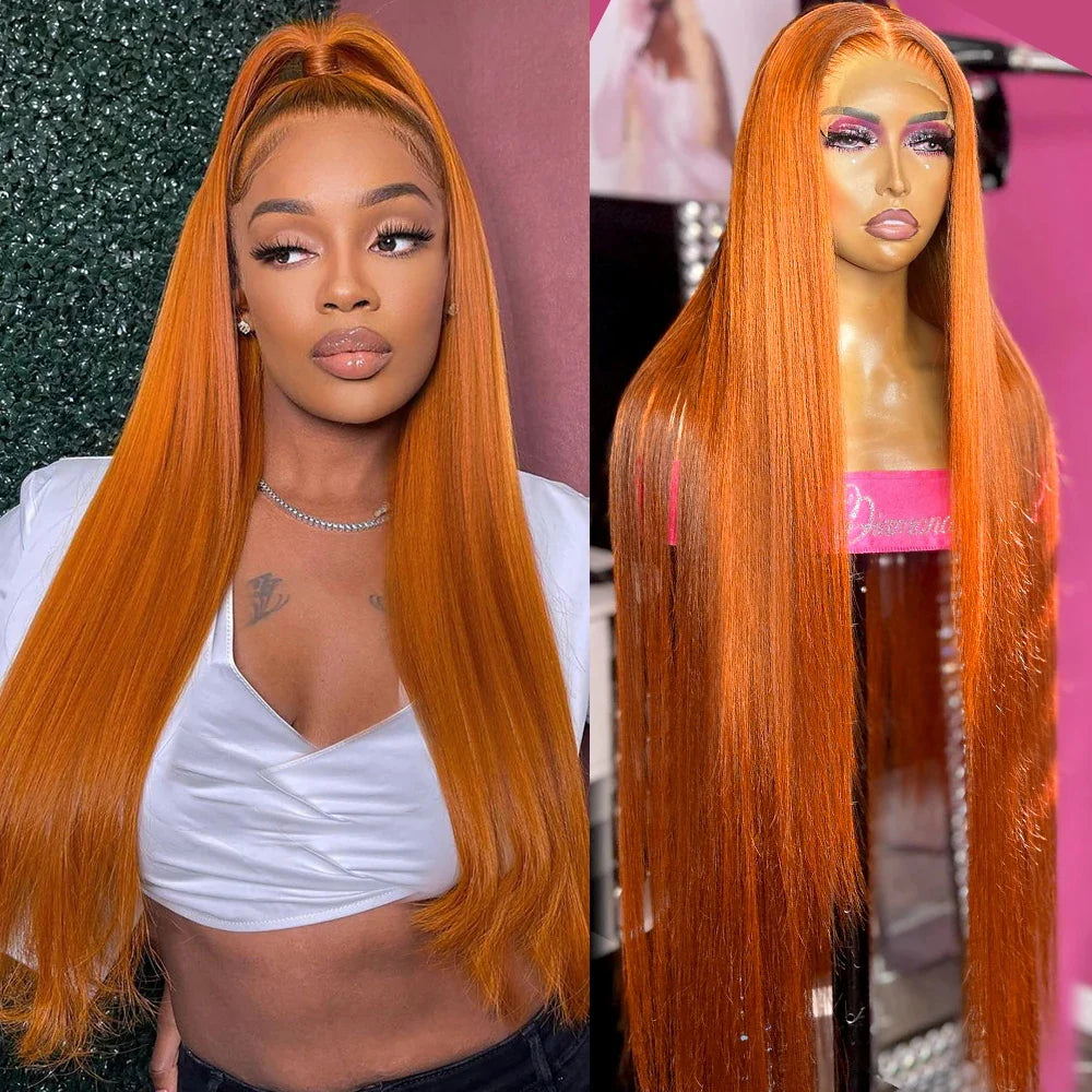 Ginger 13x6 HD Lace Straight Wig