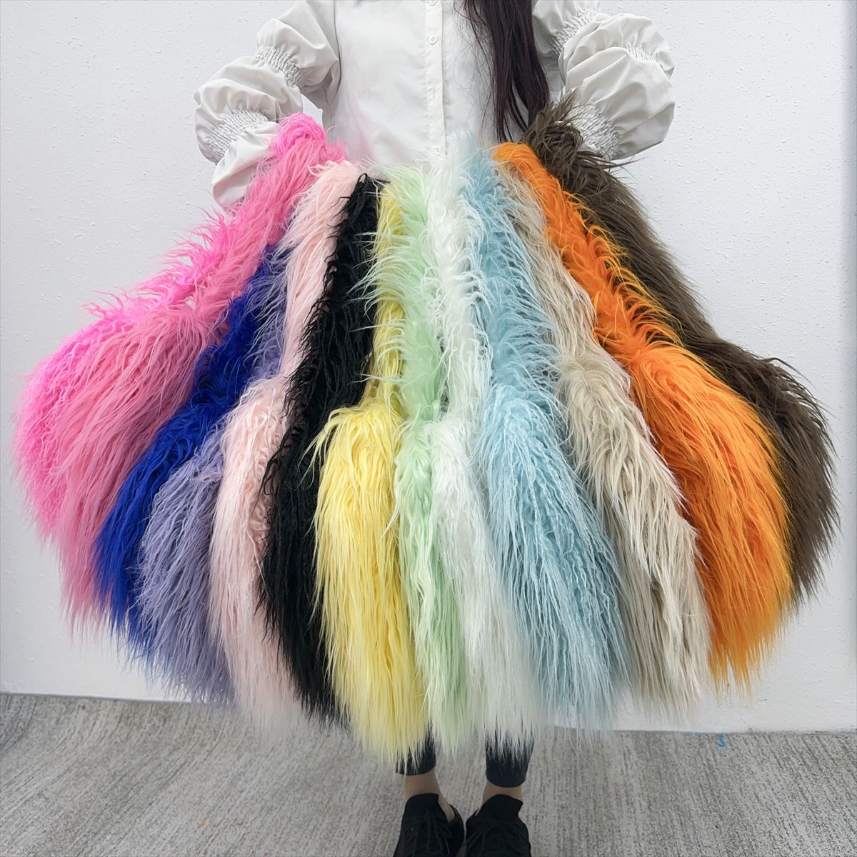 Heart Fur Purse