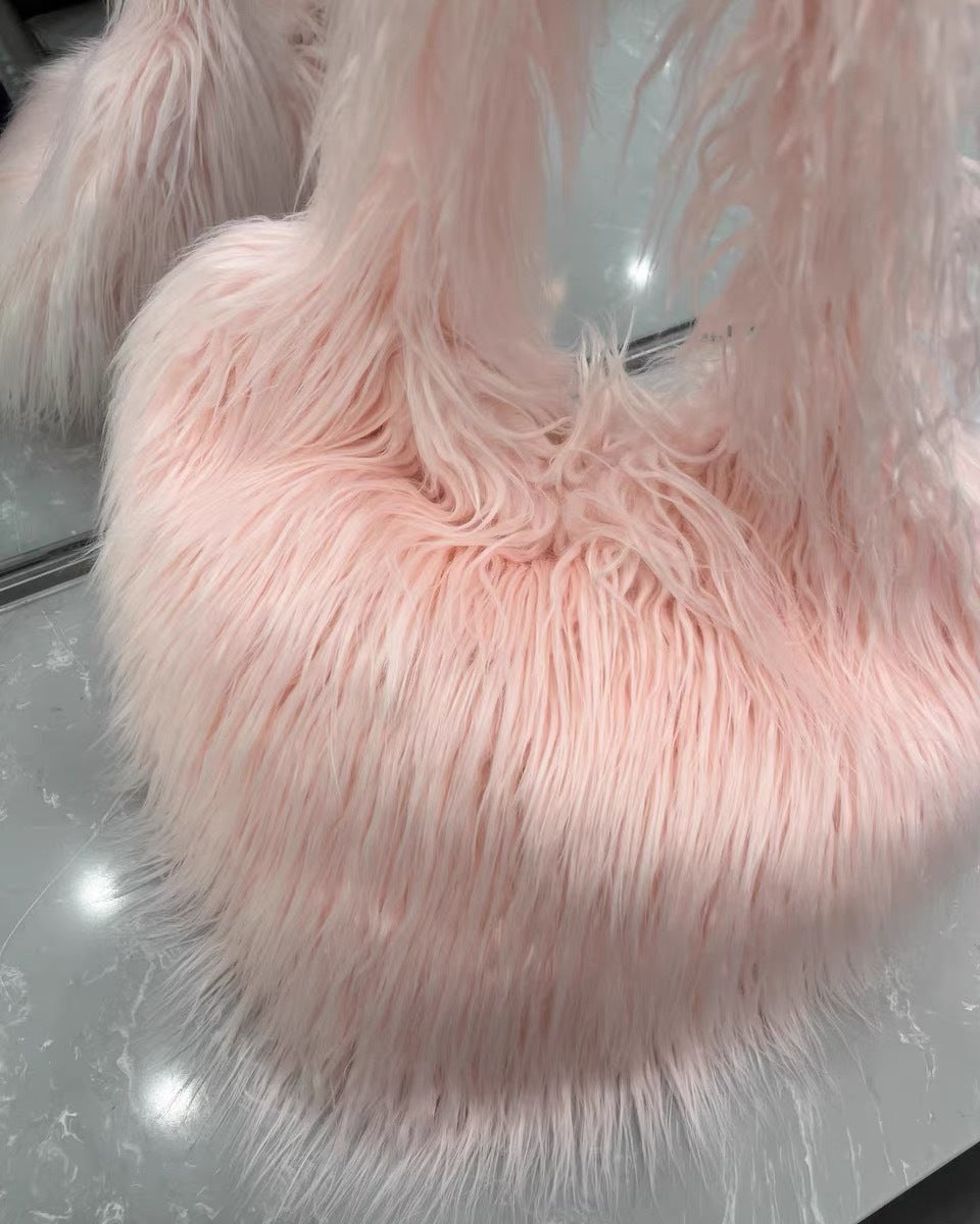 Heart Fur Purse